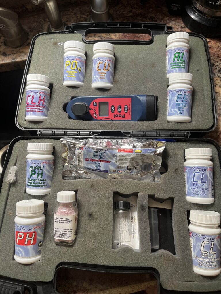Jones Air & Water on-site water test kit