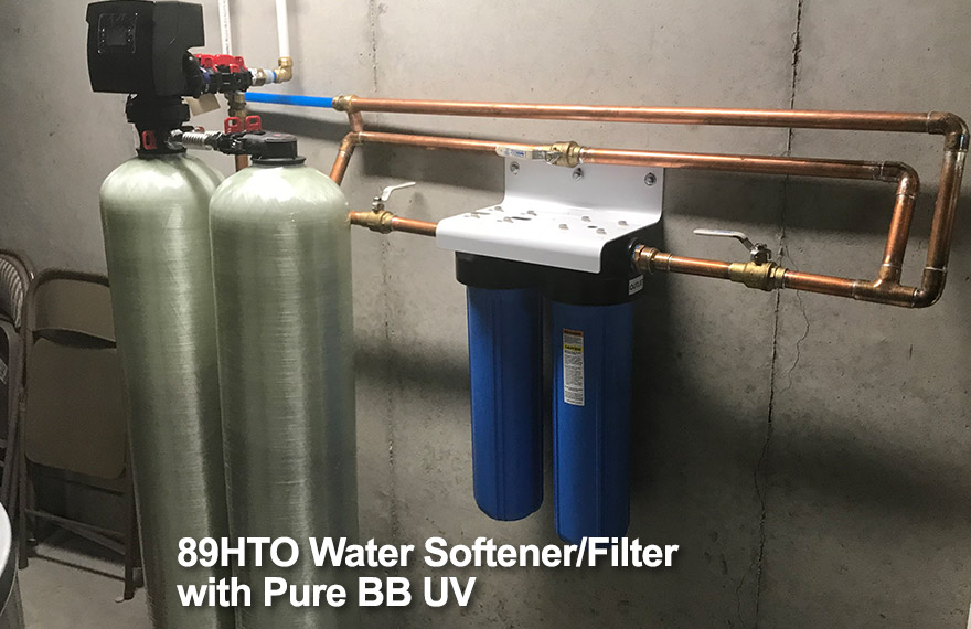 89 HTO Water Softener/Filter with Pure BB UV from Jones Air & Water