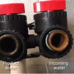 Product water vs incoming water