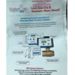 Leak detection and automatic water shutoff information